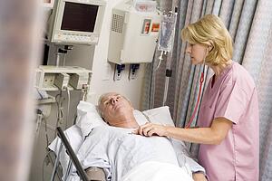 Doctor Checking Patient's Heartbeat