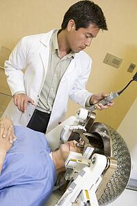 Doctor Checking Patient's Eyes