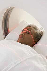 Patient Having A Computerized Axial Tomography (CAT) Scan