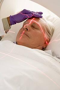 Patient Having A Computerized Axial Tomography (CAT) Scan