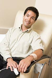 Portrait Of A Patient Being Monitored
