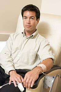 Portrait Of A Patient Being Monitored