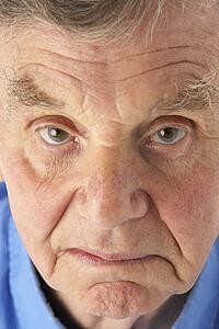 Portrait of senior man