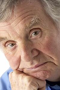 Portrait of senior man