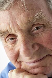 Portrait of senior man