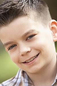 Portrait Of Boy Smiling