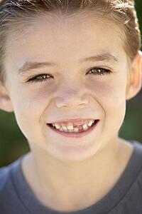 Portrait Of Boy Smiling