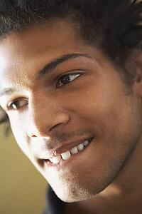 Portrait Of Teenage Boy Smiling