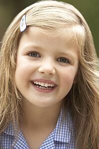 Portrait Of Girl Smiling