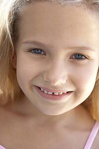 Portrait Of Girl Smiling