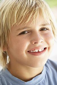 Portrait Of Boy Smiling