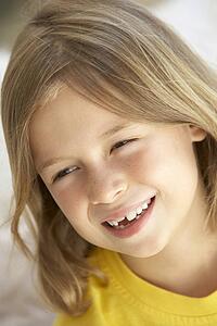 Portrait Of Girl Smiling