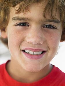 Portrait Of Boy Smiling