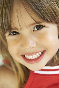 Portrait Of Girl Smiling