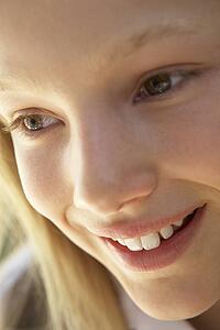 Portrait Of Girl Smiling