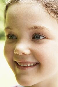 Portrait Of Girl Smiling