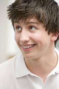 Portrait Of Teenage Boy Smiling