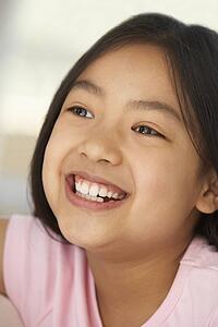 Portrait Of Girl Smiling