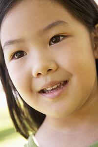 Portrait Of Girl Smiling