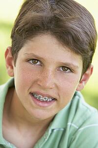 Portrait Of Boy Smiling