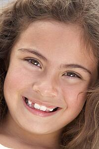 Portrait Of Girl Smiling