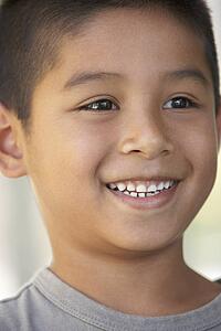 Portrait Of Boy Smiling