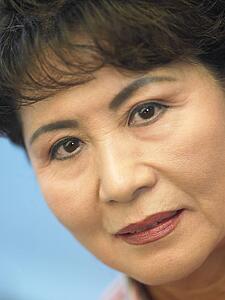 Portrait Of Senior Woman Looking At The Camera