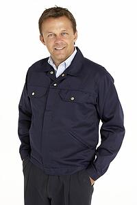 Portrait Of Courier Smiling At The Camera