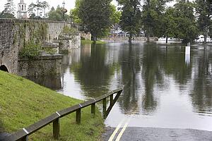 Water Flooding Roads