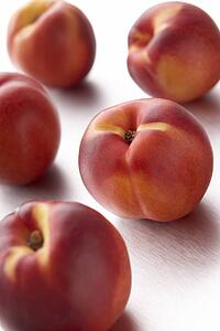Still Life Of Fresh Nectarines