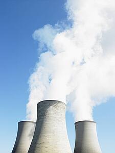 Smoke From Industrial Plant