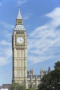 Big Ben And Houses Of Parliament, London, England