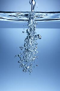 Bubbles In Clear Water