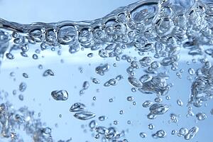 Bubbles In Clear Water