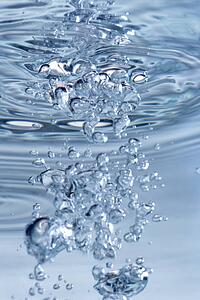 Bubbles In Clear Water