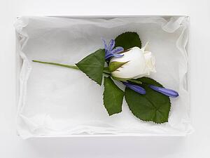 White Rose Corsage