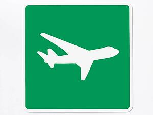 Airport Road Sign