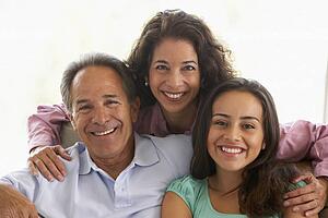 Family Together At Home