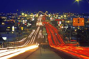 Traffic in a city