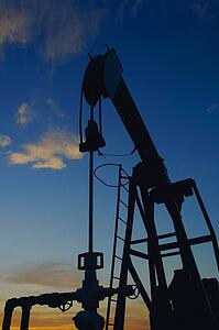 Silhouette of oil pump