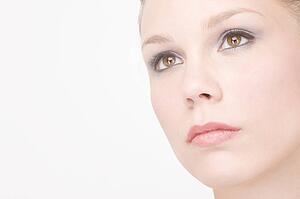 Portrait of a woman's face