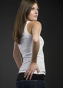 Woman in tank top