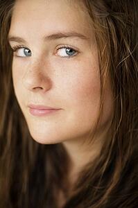Portrait of a young woman