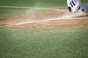 Sliding into the base