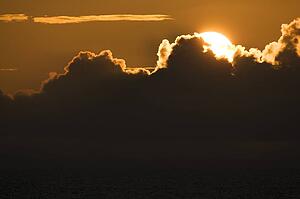 Sun and clouds