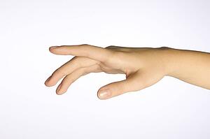 A woman's hand