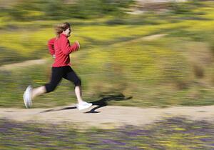 Woman running 