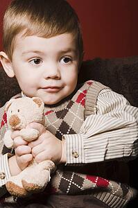 Portrait of toddler