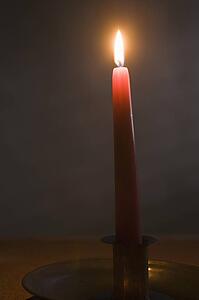 Candle and flame 