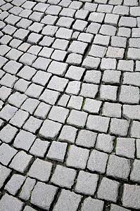 Cobblestone road